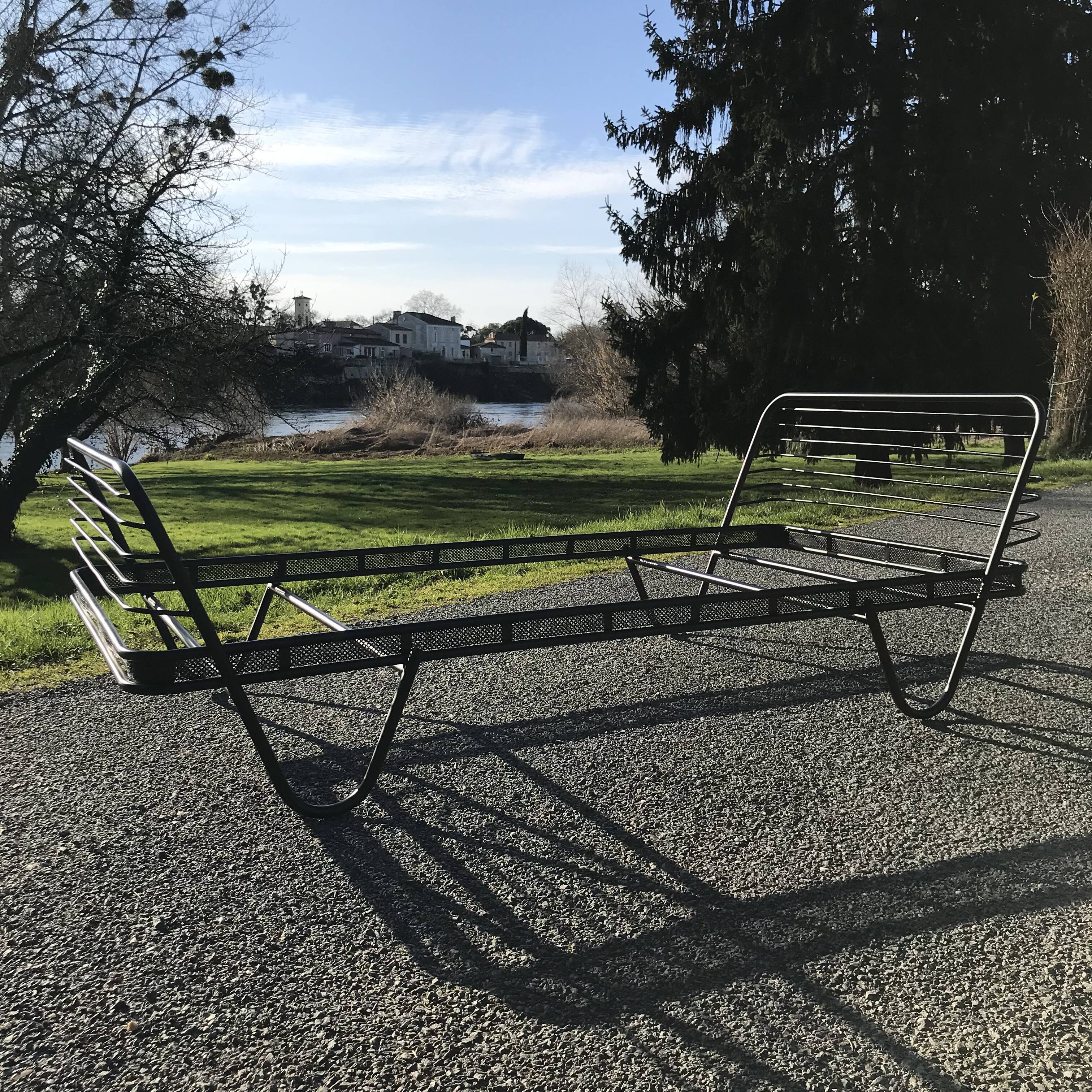 Kyoto Bed by Mathieu Matégot