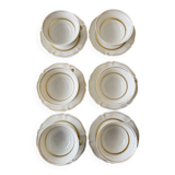 12-piece vintage coffee service from the Royal Limoges factory.