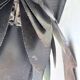 Brutalist suspension Jansen metal welded flower