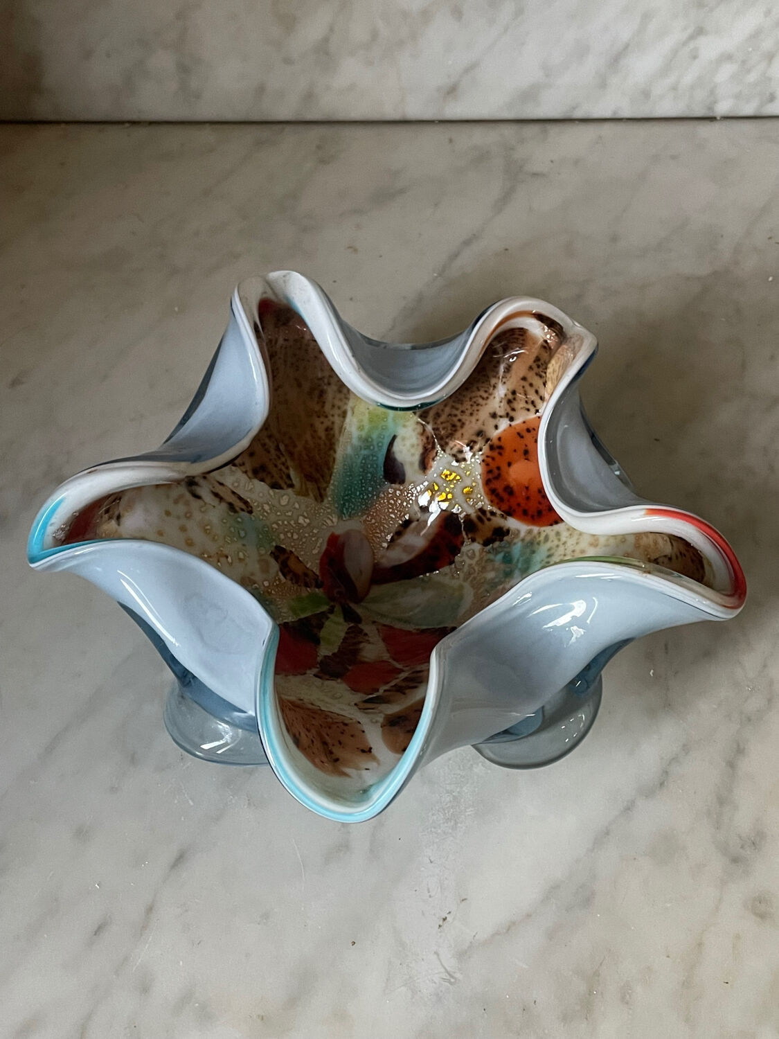 Cendrier vide-poche « Tutti Frutti » de Dino Martens en verre de M