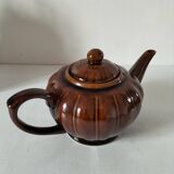 Chinese pumpkin shaped teapot