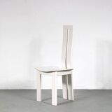 Chaises de salle à manger des années 1980 par Pietro Costantini pour Ello, Italie