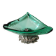 Murano/Glass Line Art Glass Sea Shell Trinket Dish. Diam 20