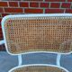 Cesca Chair model with armrest in white
