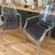 2 fauteuils Kartell Louis Ghost