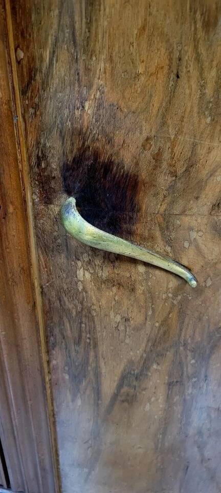 Art Deco period sideboard in blond walnut circa 1940