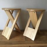 Suzi folding stools by Adrian Reed