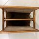Salin Møbler teak & leather magazine holder Denmark 1960’s