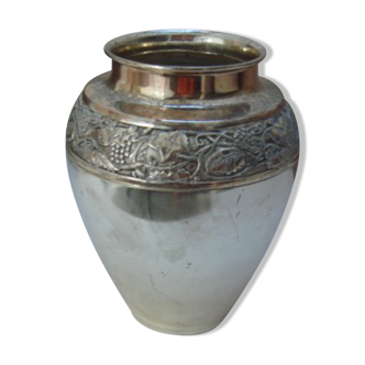 Vase en argent plaqué