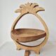 Wooden Fruit Basket "Pineapple" - Vintage