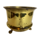 Pot en métal doré