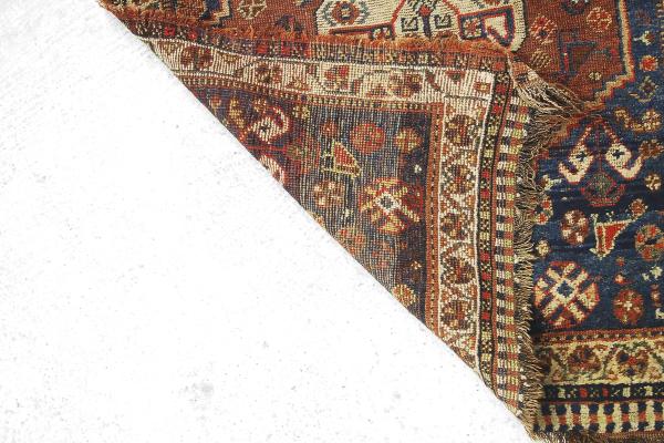 Ancient Persian carpet Shira from the 1880s, 80x120cm.