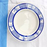 4 assiettes à dessert Gien
