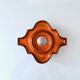 Vintage ceramic wall lamp, Hustadt wall lamp, Pop Art