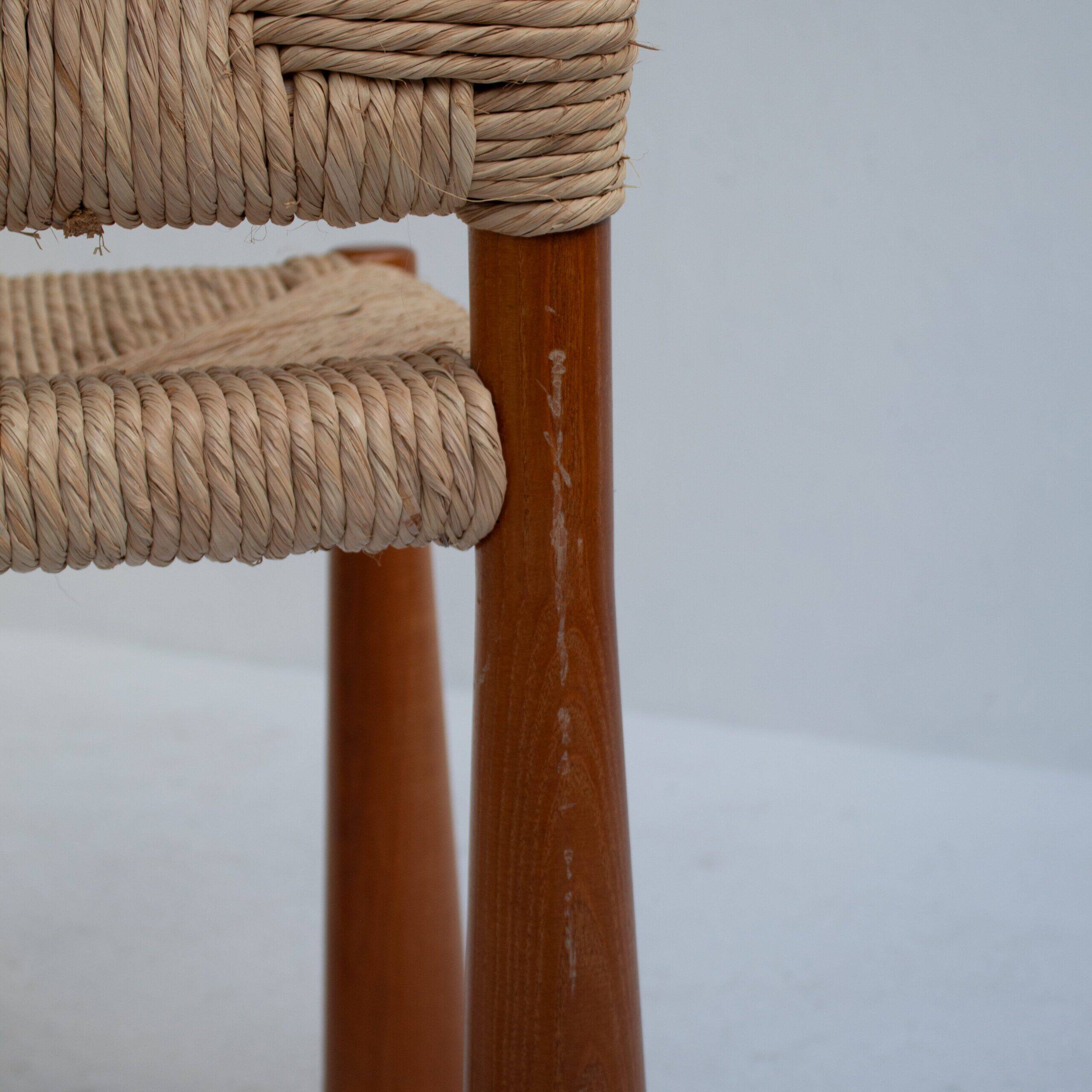 Ensemble de 6 chaises à manger Alessandro Becchi « Toscanolla » pour Giovannetti