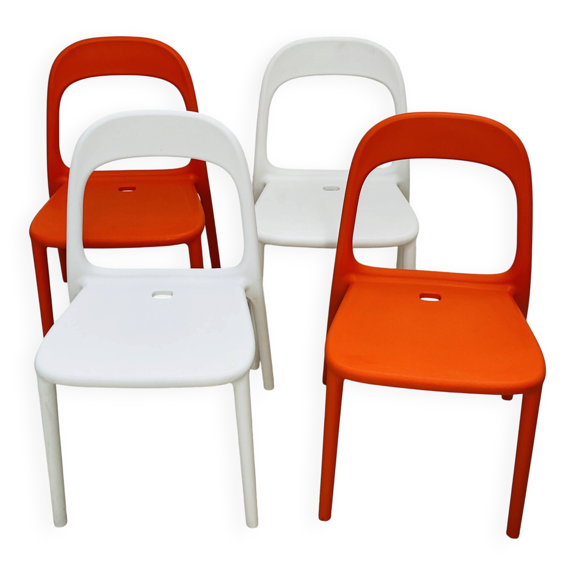 Set of 4 urban design chairs from Ikea.