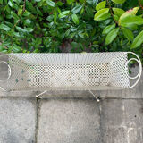 Perforated metal planter