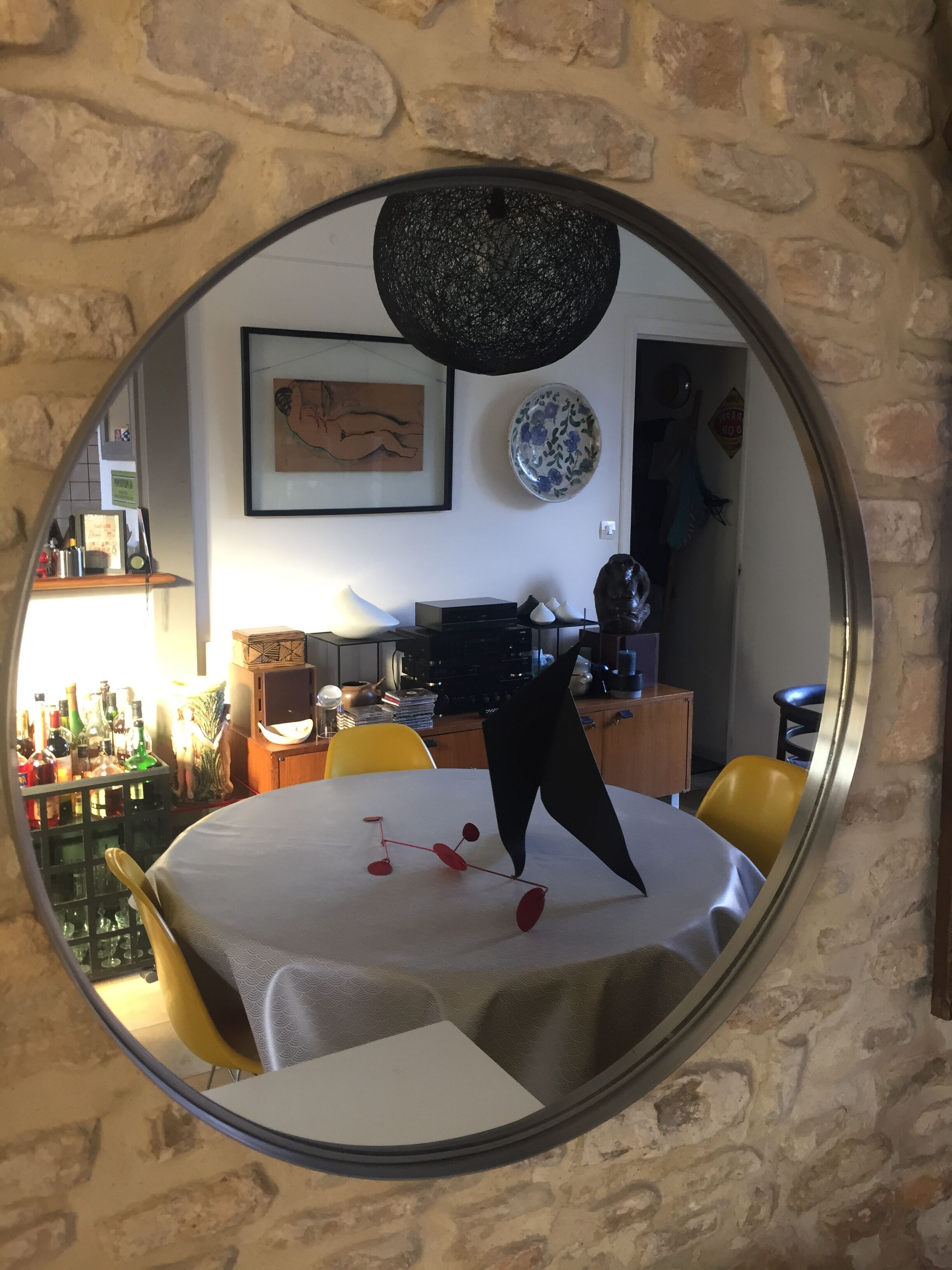 Vintage wall mirror kappa 70