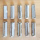 10 stoneware knife doors