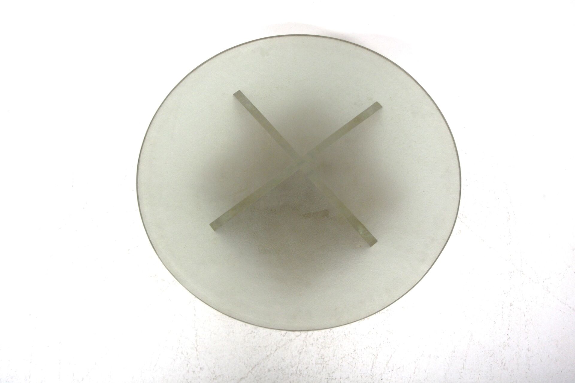 Scandinavian glass coffee table, Sweden, 1940