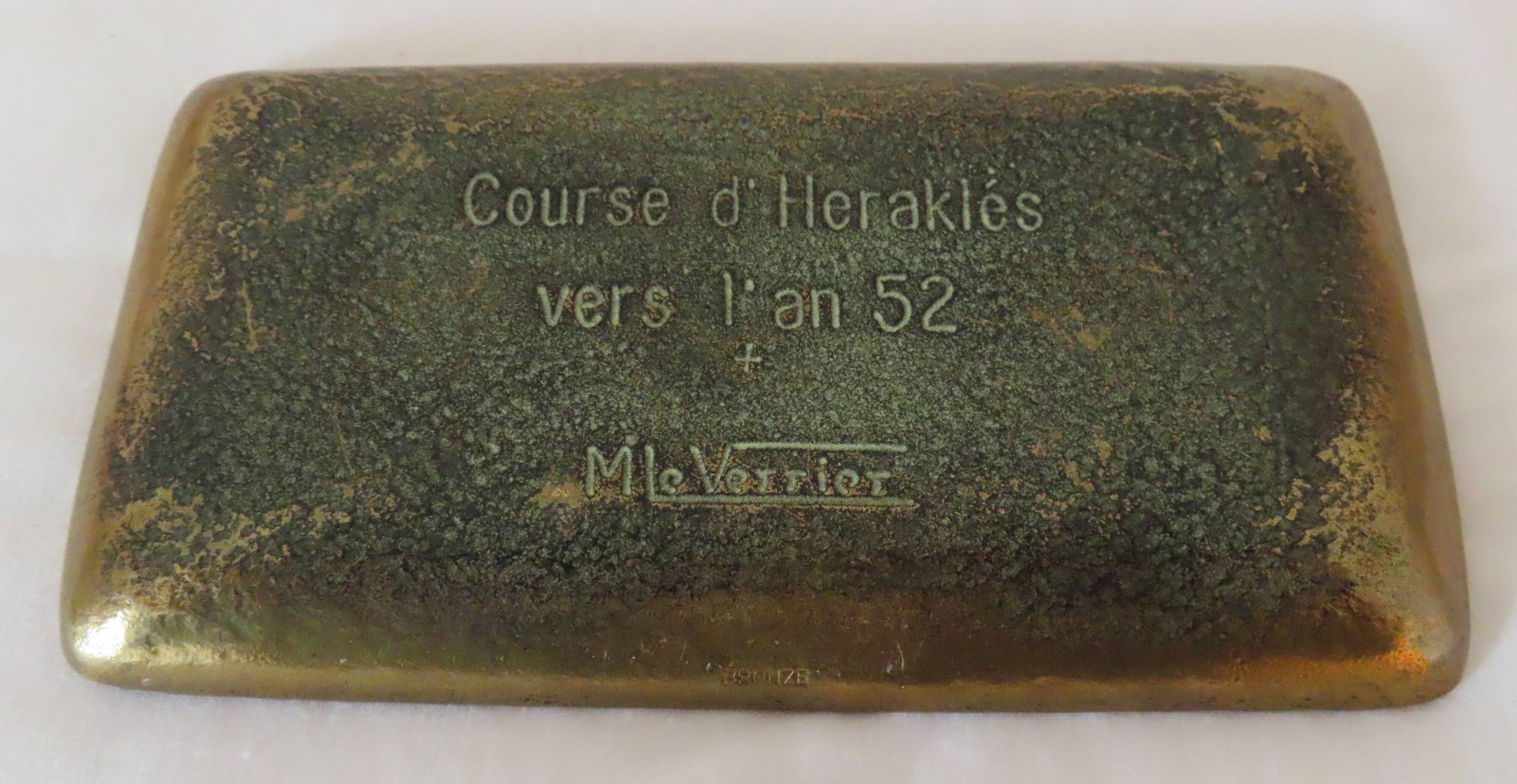 Vide-poche, bronze, Max Le Verrier