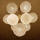 Large  Vintage Glass Pendant Light, 1960s