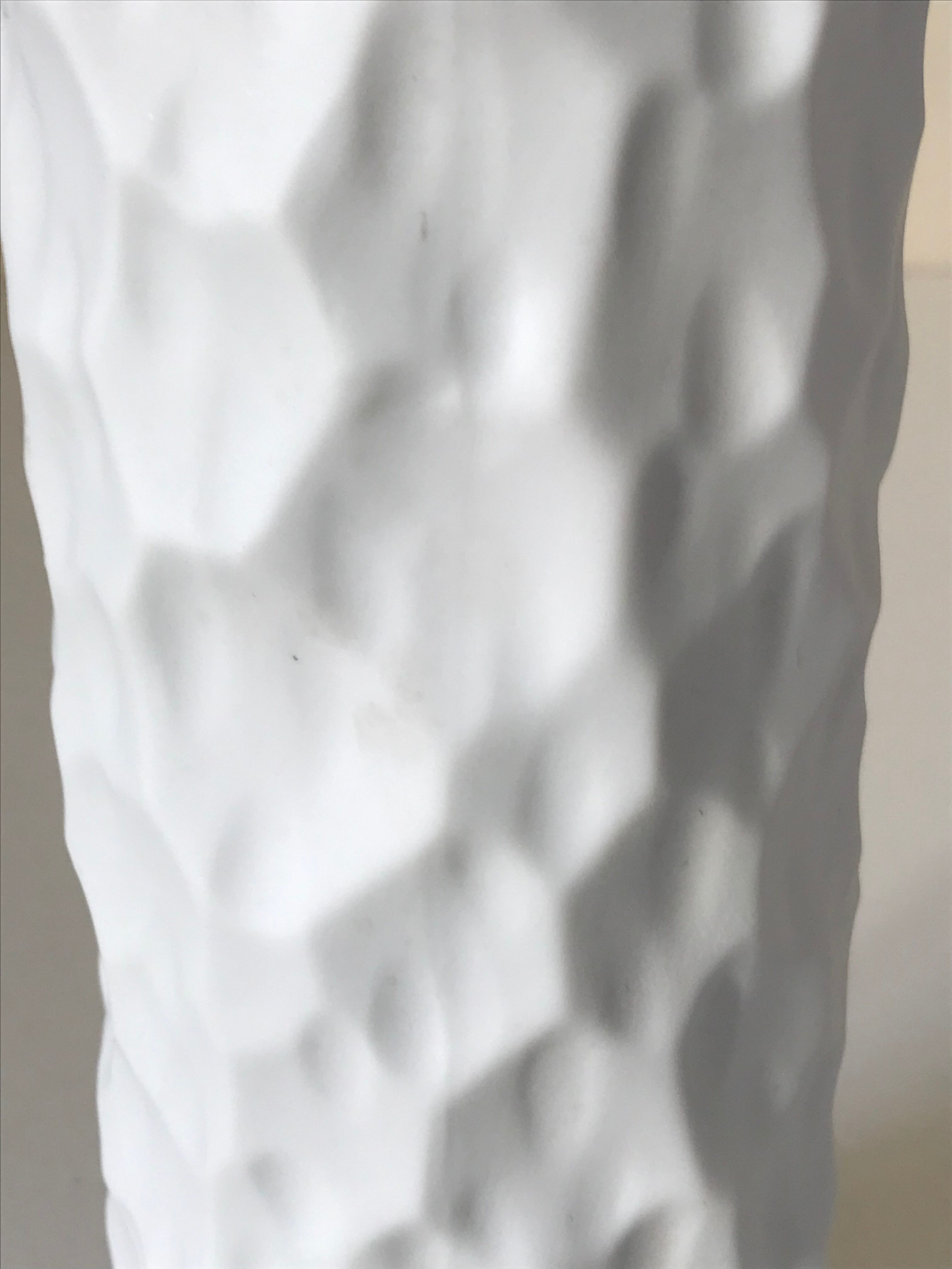 German biscuit vase design years 70