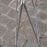 3 desk trestles 1970 chrome steel