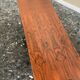 XL rosewood bench from the mid-century
