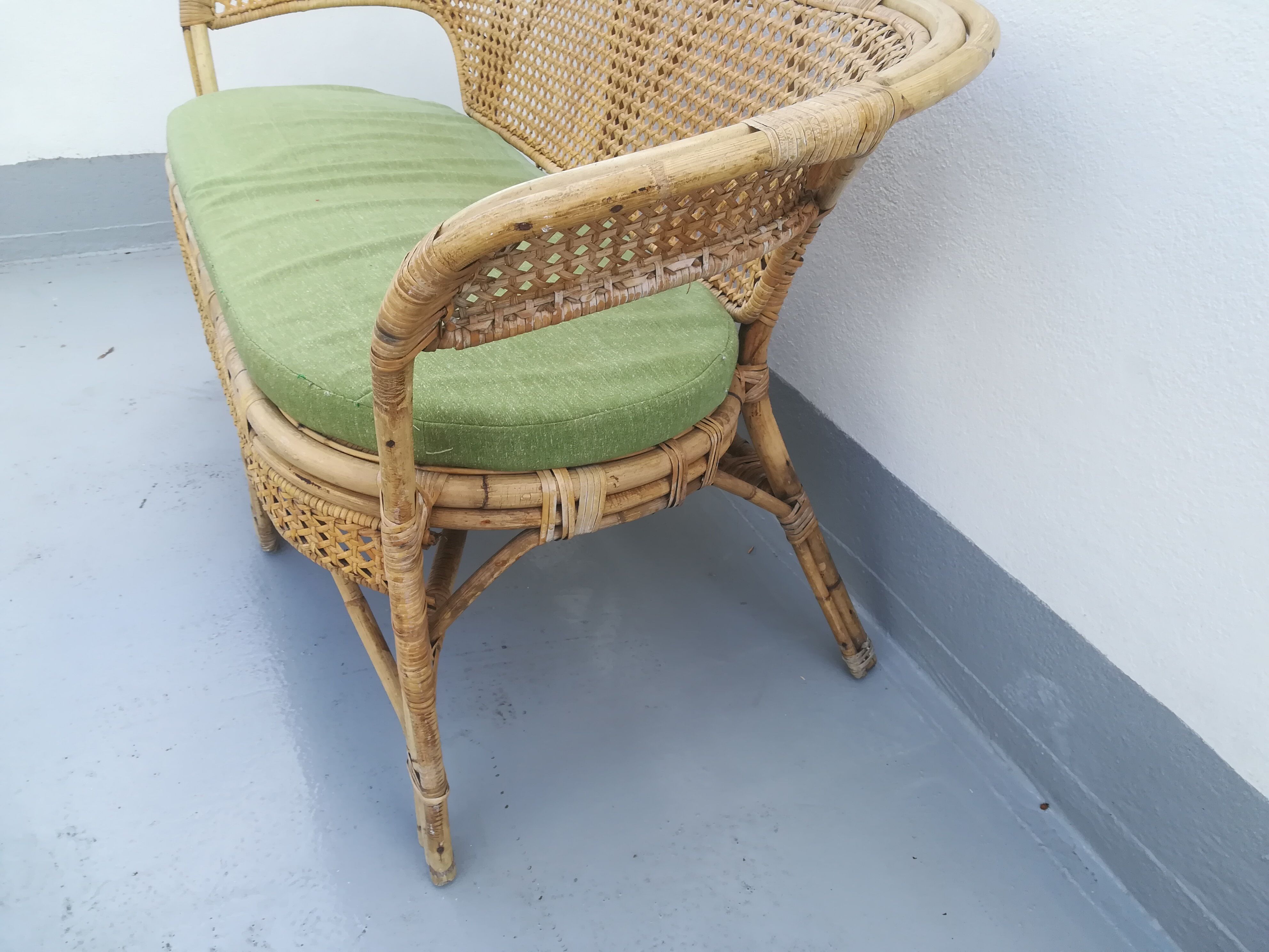 Seat rattan/caning