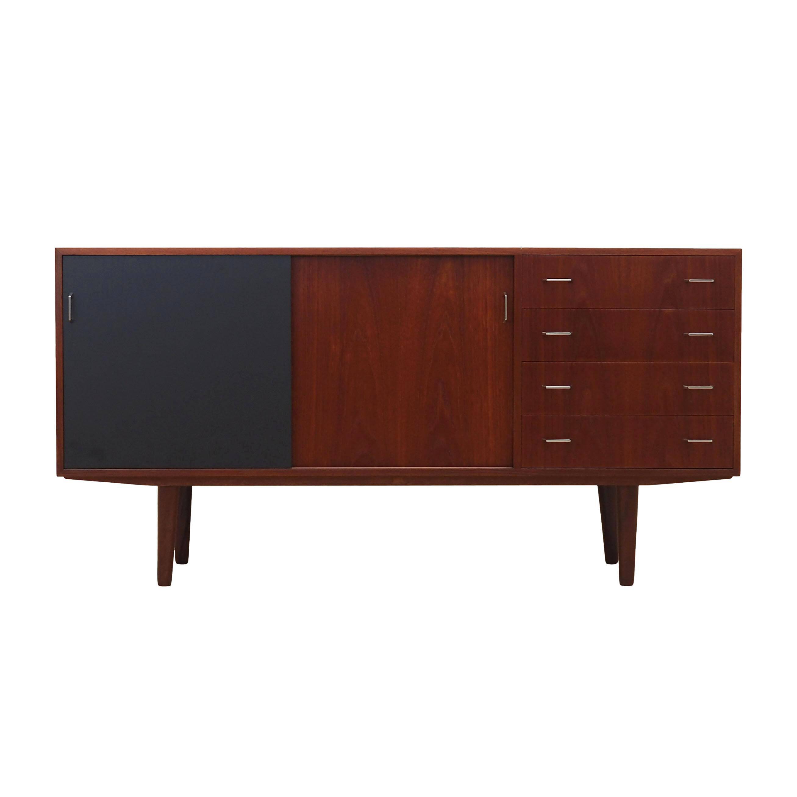 Enfilade danoise en teck, années 1960