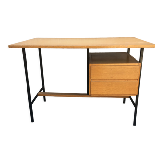 1950 desk in light oak