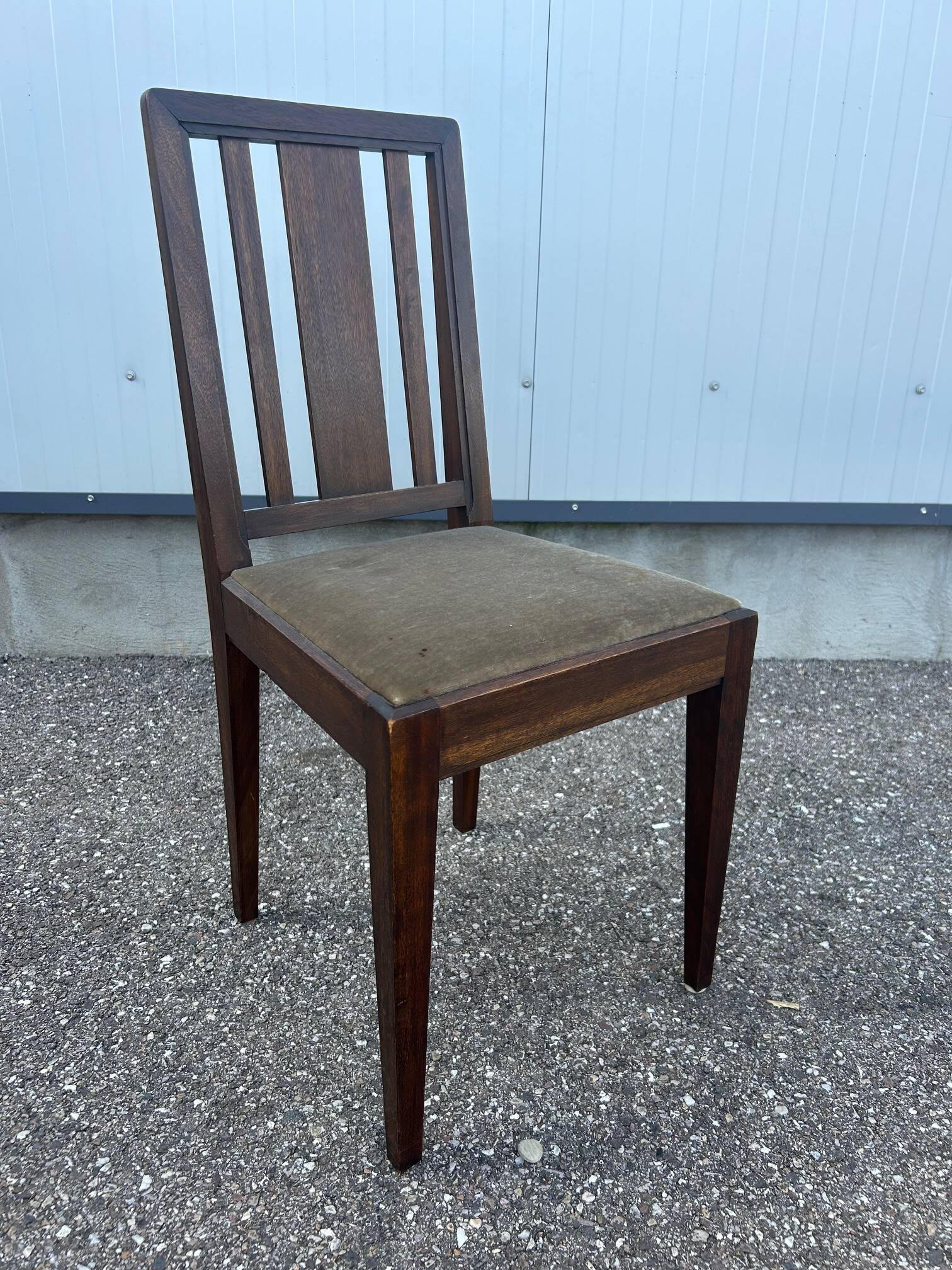 pair of art deco chairs