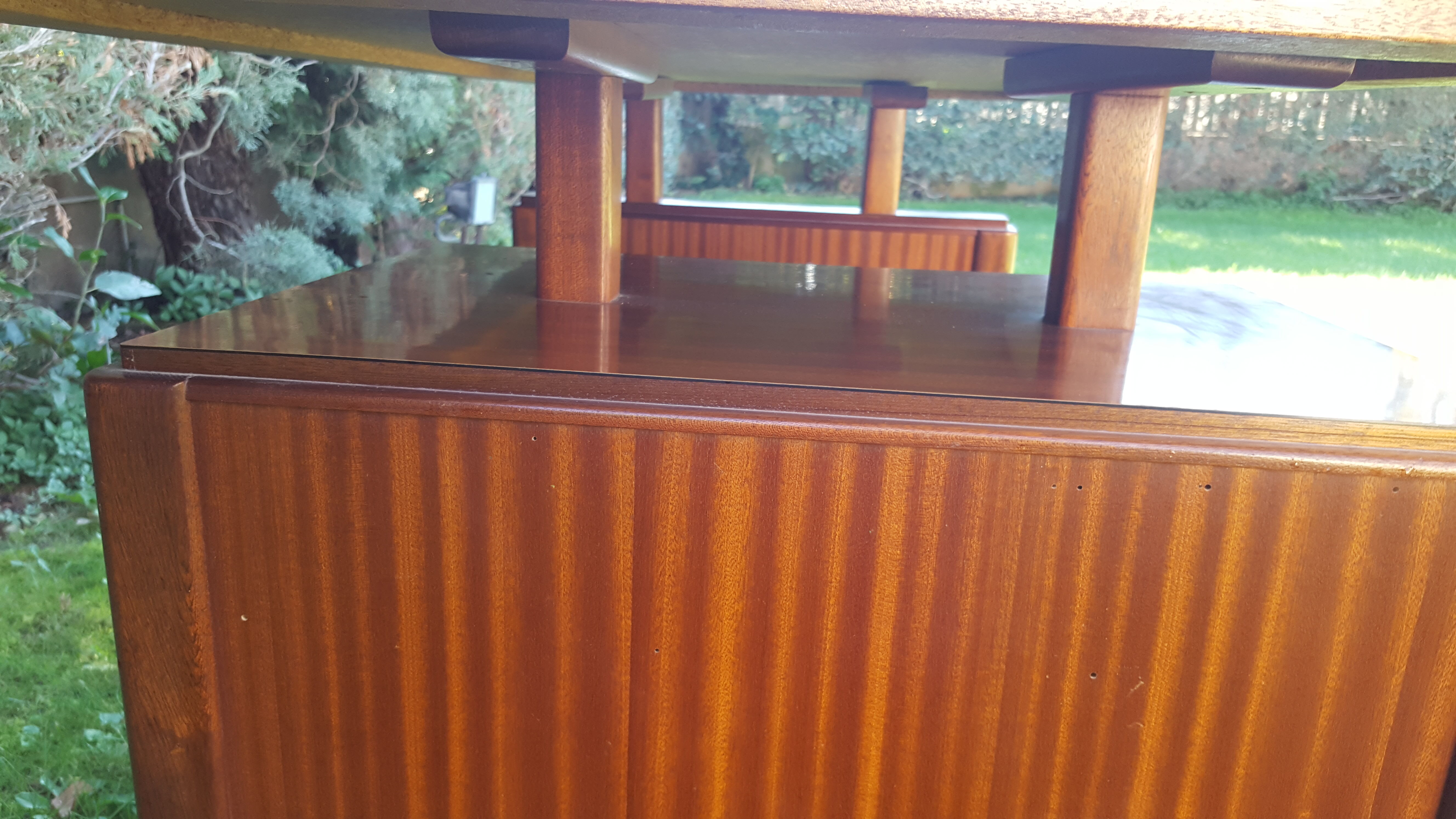 Vintage wooden desk