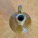 Vintage beige ceramic pitcher jug bottle