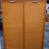 Double curtain binder