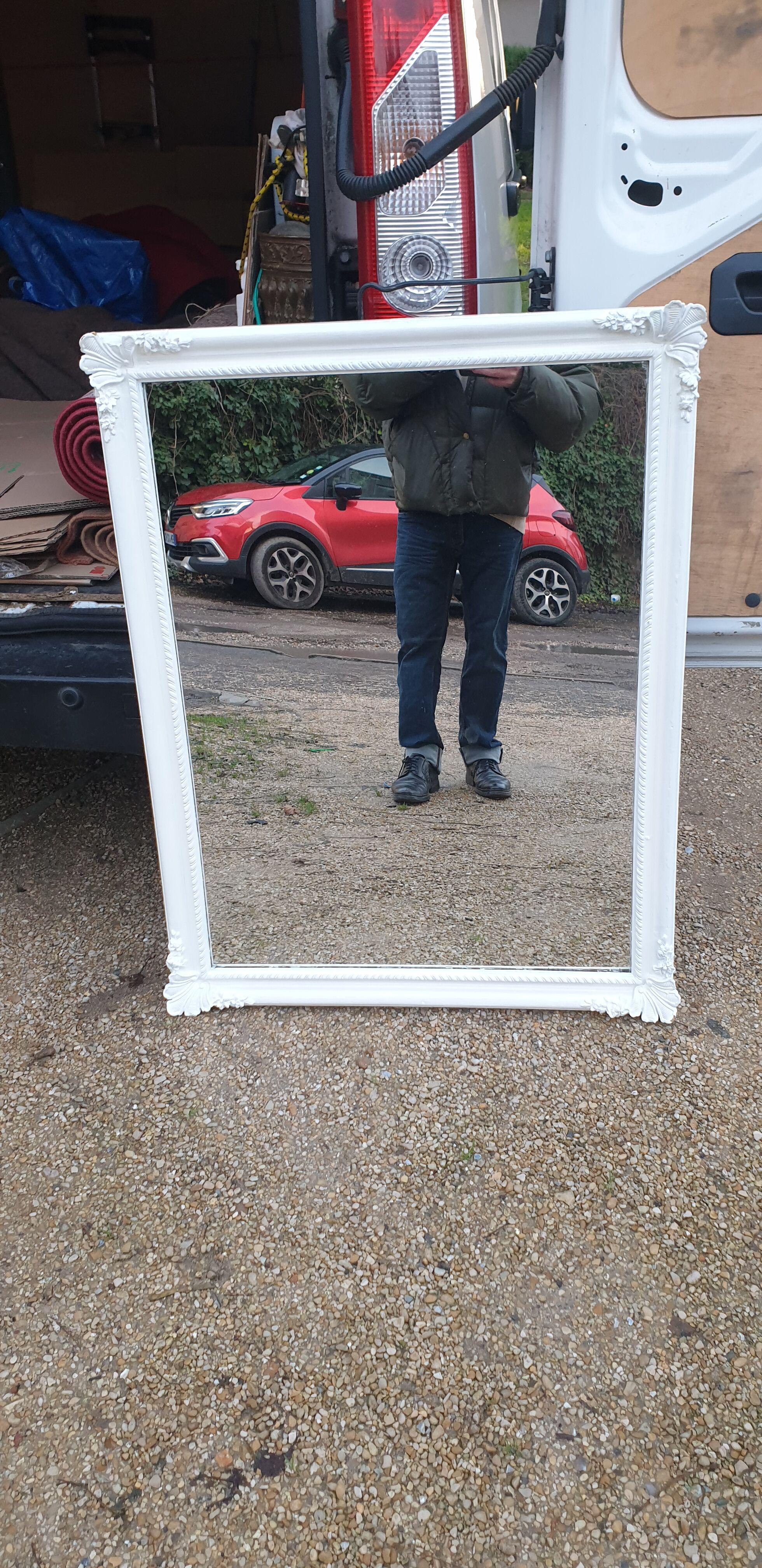 Louis XV mirror, 100x78 cm