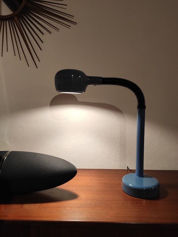 Vintage cobra lamp by Fagerhult, Sweden in the 70s