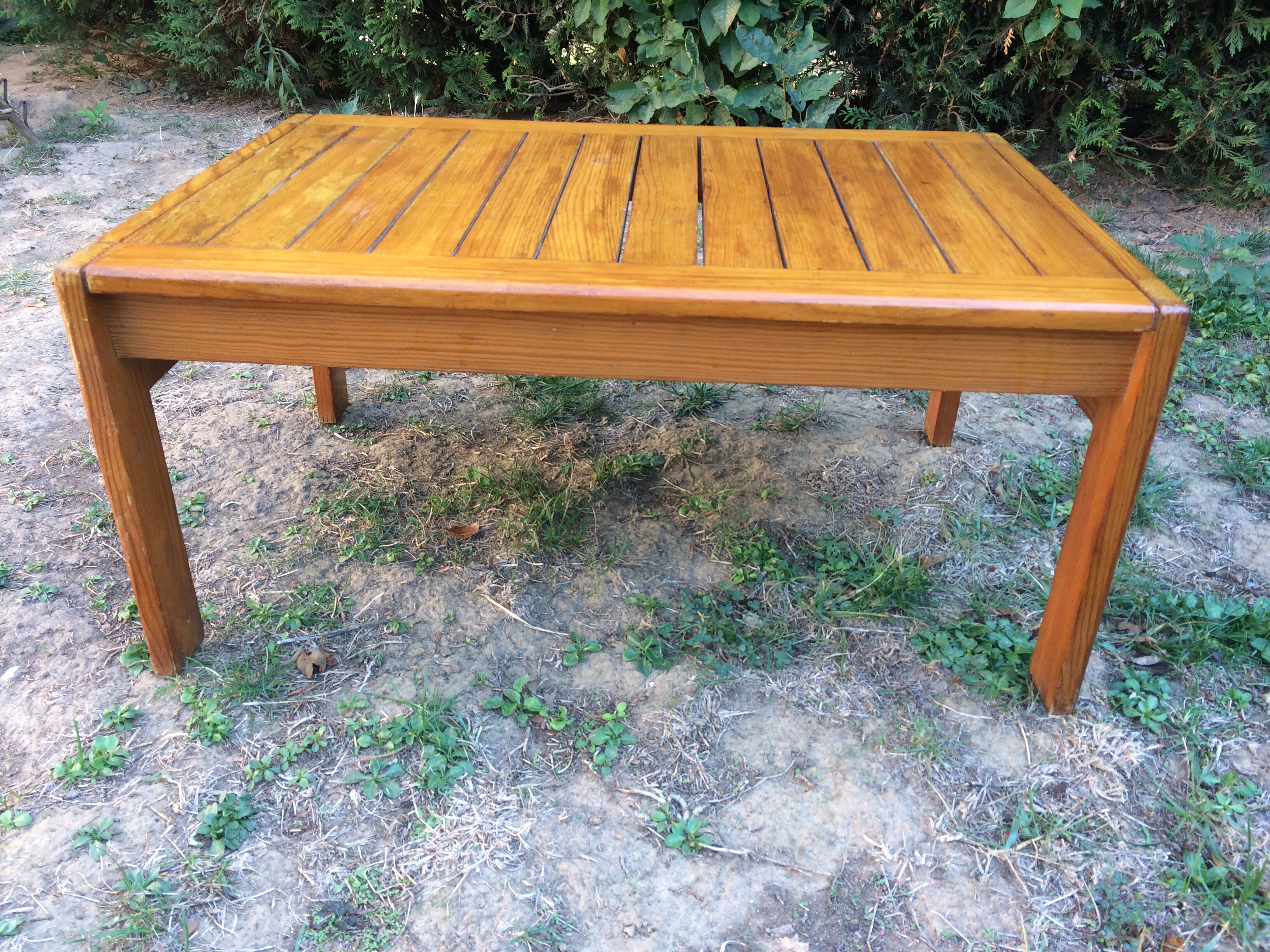 Pine coffee table