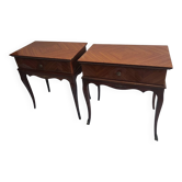 Pair of vintage bedside tables