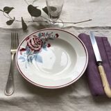 Set of 10 vintage plates