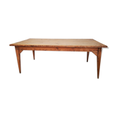 Old farm table in pitchpin