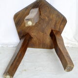 Walnut stool