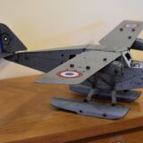 Metal mecavion circa 1950 aircraft