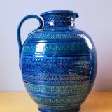 Vase Bitossi, Rimini blu , Aldo Londi ,1970.