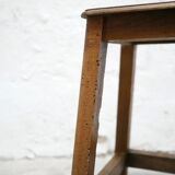 Vintage wooden workshop stool