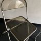 Pair of vintage 1960 Plia chairs by Giancarlo Piretti for Castelli