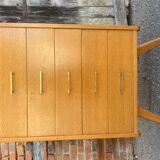 Vintage compass foot dresser