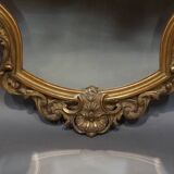 Rococo style beveled mirror