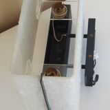 Wall lamp Arlus brass prespex 1950/1960 vintage